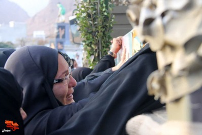 مراسم استقبال و تشییع پنج شهید گمنام خوشنام دفاع مقدس- نوزدهم آذرماه ۱۴۰۲ شهرستان مهدی‌شهر