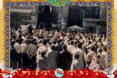 مراسم تشییع پیکر شهید محمدرضا خالصی‌دوست