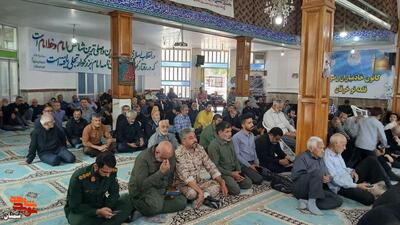 مراسم سالگرد ارتحال امام خمینی(ره)- چهاردهم خرداد ۱۴۰۴ مسجد جامع روستای قلعه‌نوخرقان شهر بسطام